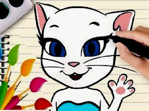 Talking Angela Renk Defteri