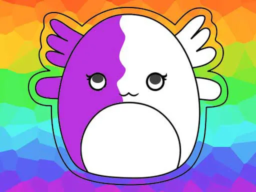 Squishmallow Coloring Book