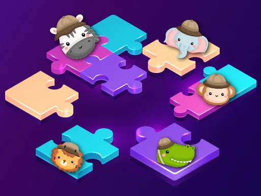 Hayvanlar Jigsaw Bulmacası