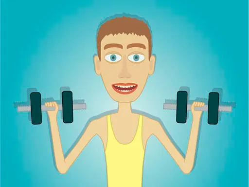 Muscle Clicker: Gym game