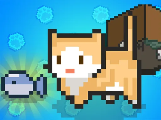Pixel Kedi Simülasyonu: Evcil Hayvanlarım