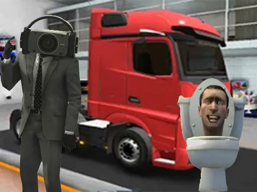 Truck Simulator Skibidi Tuvalet