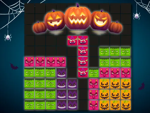 Bloklar Bulmacası Halloween