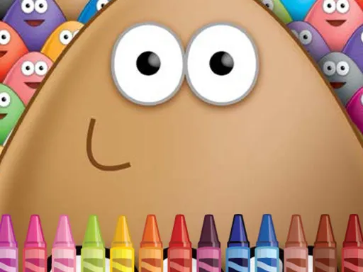 Pou Renk Boyama