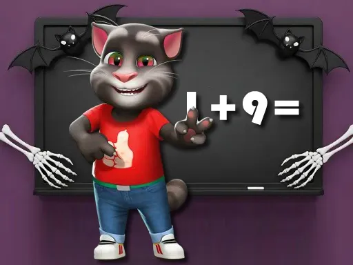 Halloween Tom Math Challenge