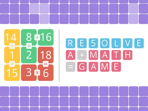 RESOLVE : matematik oyunu