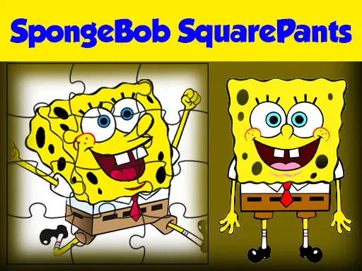 SpongeBob Kare Pantolon Jigsaw Puzzle
