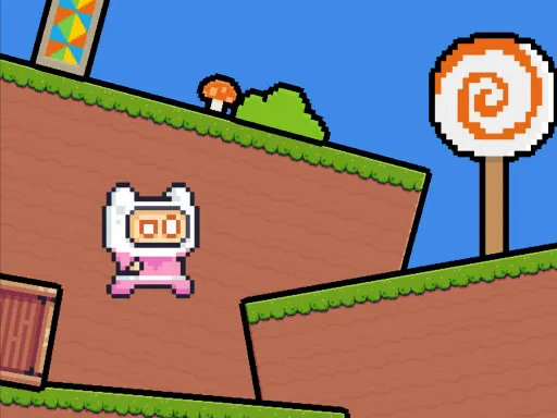 Pink Rush Hızlı Geçiş Platform Oyunu