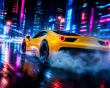 Neon City Drift Racing