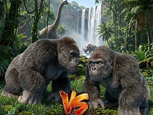 Gorilla Monster Fight