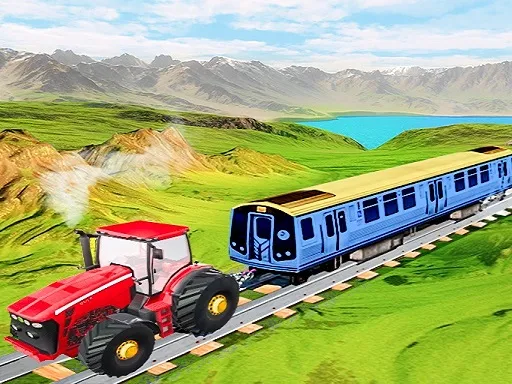 Zincir Traktör Tren Çekme Oyunu