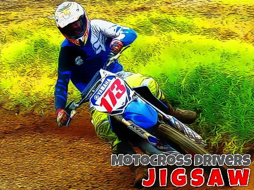 Motocross Sürücüleri Puzzle