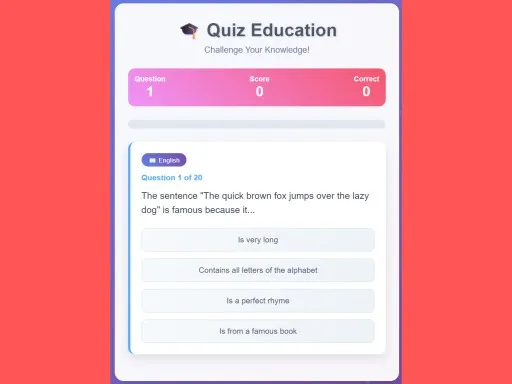 Quiz Education