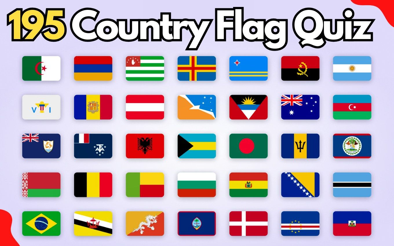 195 Country Flag Quiz