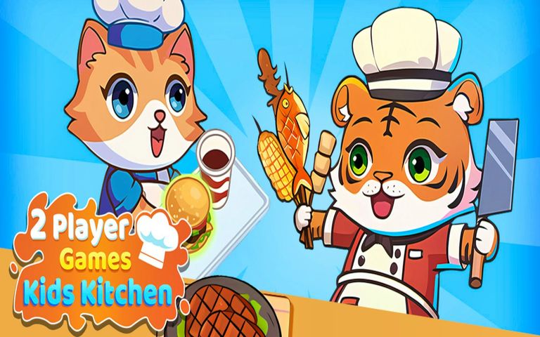 2 Player Games Kids Kitchen