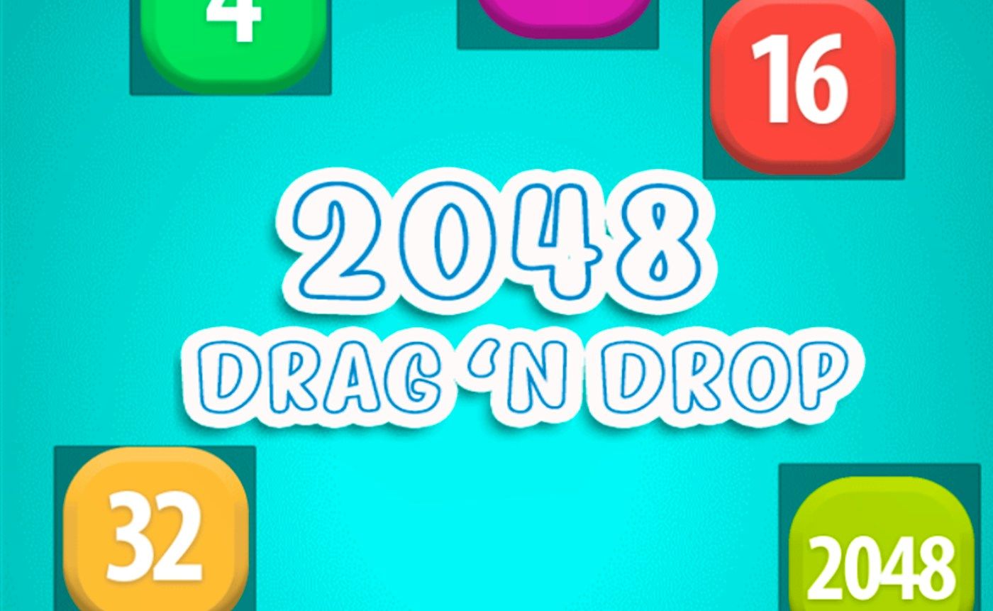 2048 Drag and Drop