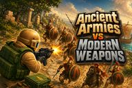 Ancient Armies vs Modern Weapons