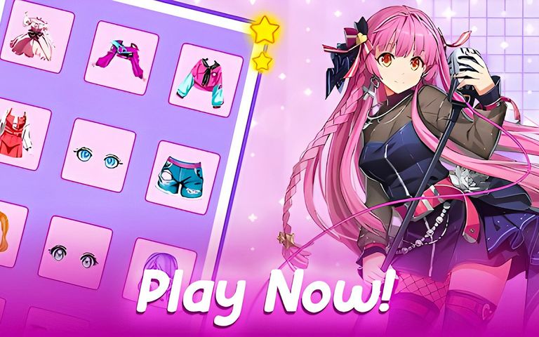 Anime Dress Up Moe Girl Games