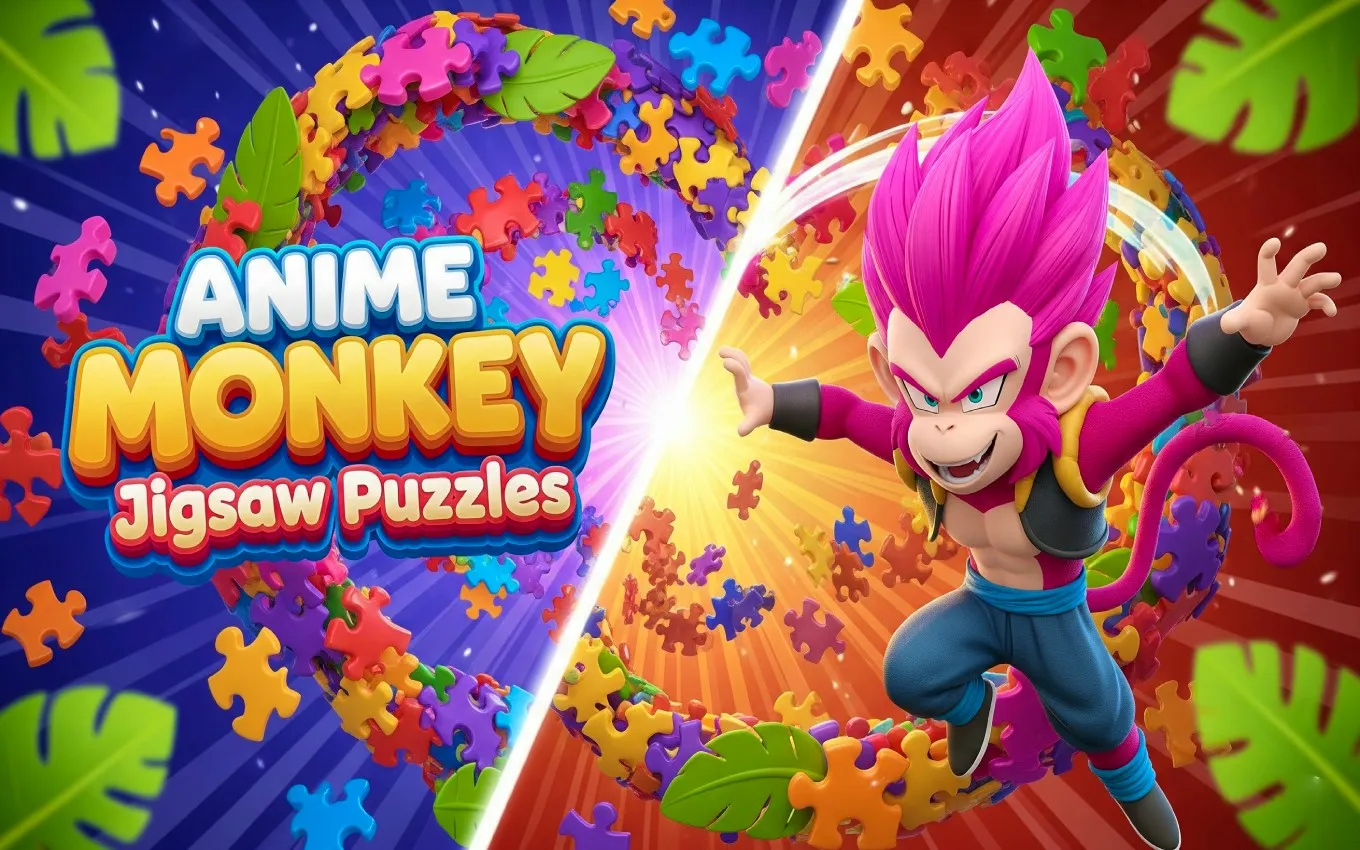 Anime Monkey Jigsaw Puzzles