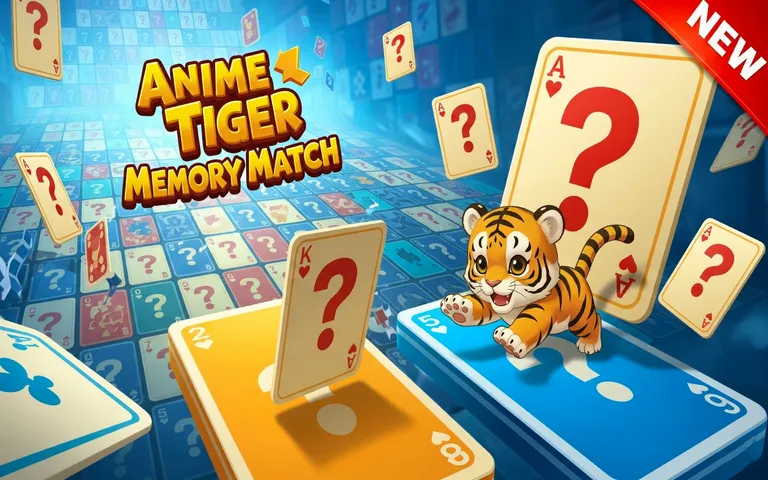Anime Tiger Memory Match