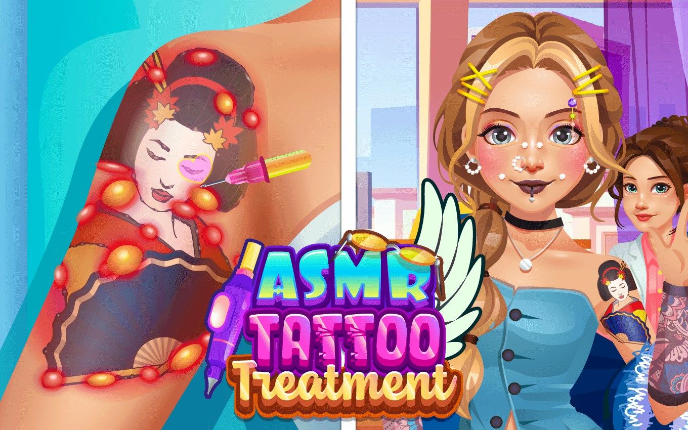 ASMR Tattoo Treatment