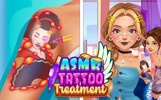 ASMR Tattoo Treatment