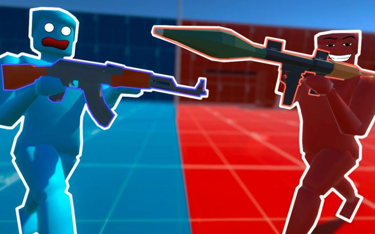 Battle of the Soldiers Red vs Blue