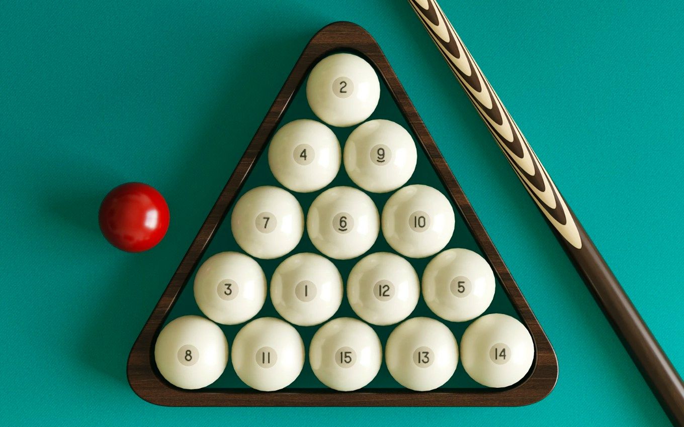 Billiards 3D Russian Pyramid