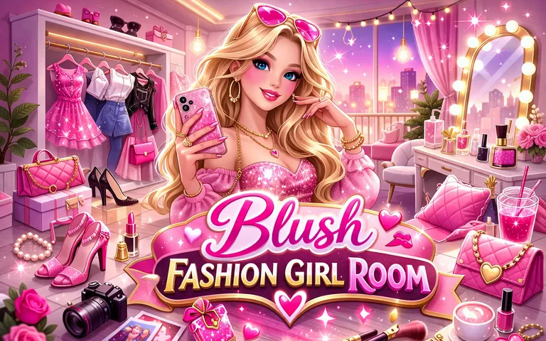 Blush Fashion Girl Room