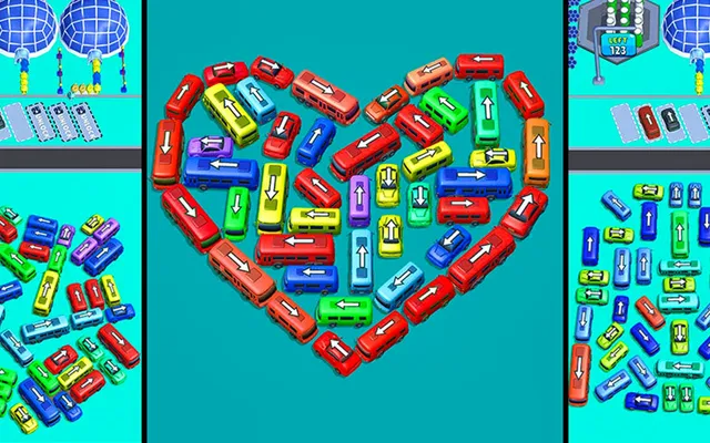 Bus Sort Car Parking Jam