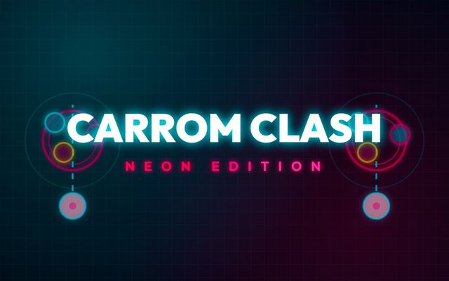 Carrom Clash - Neon Edition