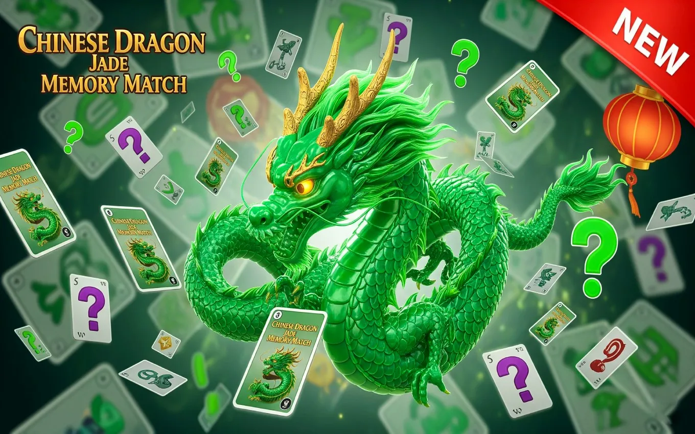 Chinese Dragon Jade Memory Match