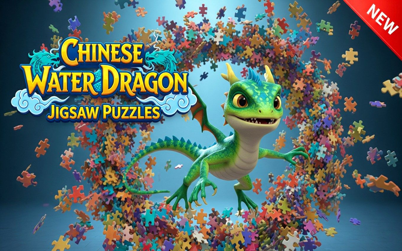 Chinese Water Dragon Jigsaw Puzzles
