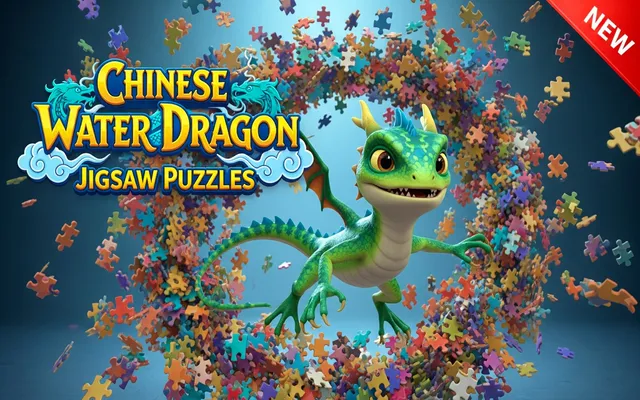 Chinese Water Dragon Jigsaw Puzzles