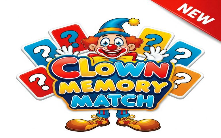 Clown Memory Match Game