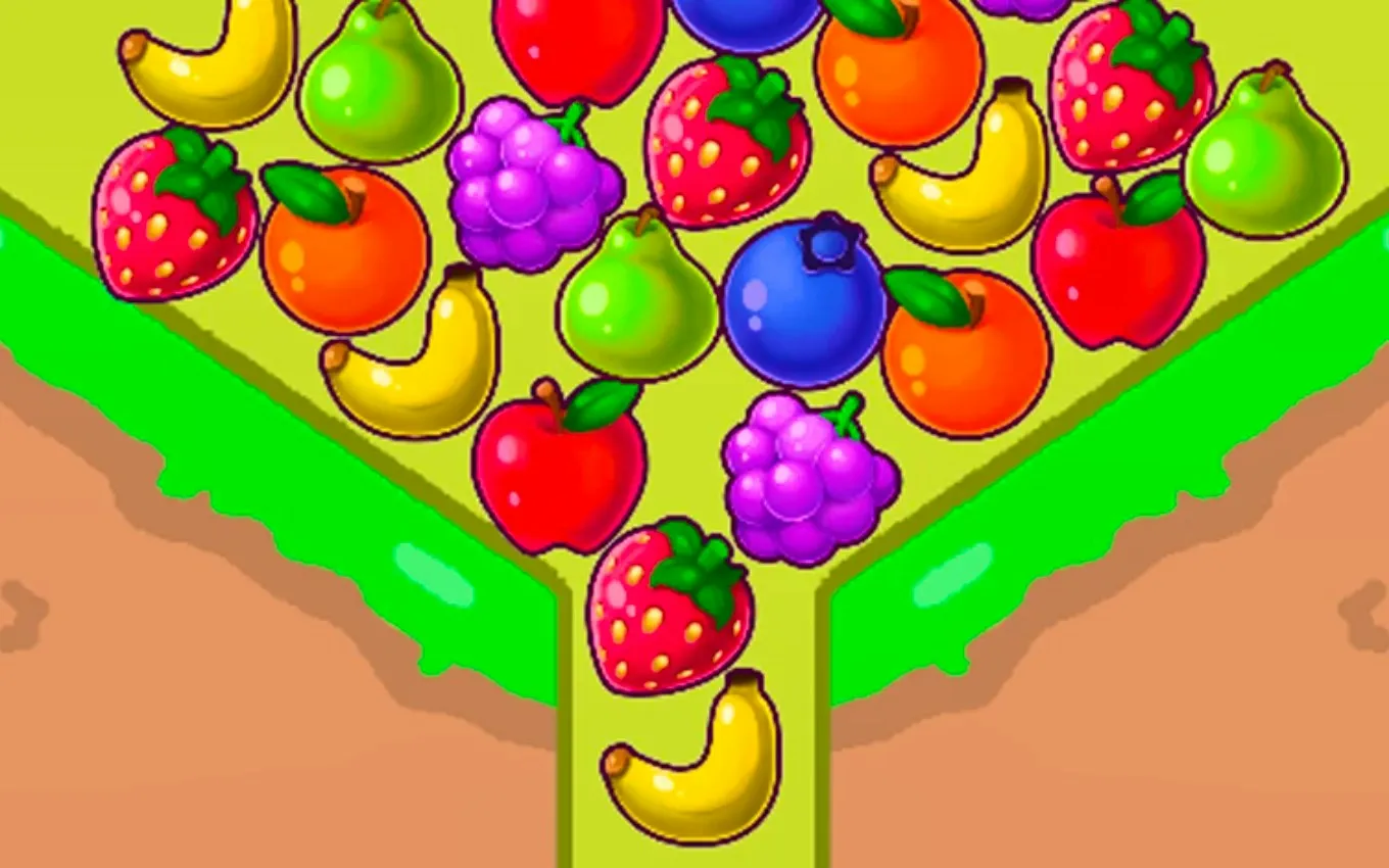Connect and Remove Fruits