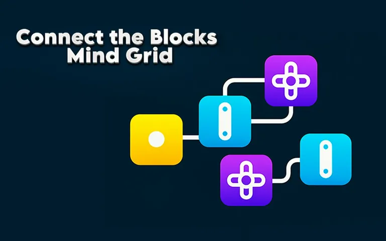 Connect the Blocks Mind Grid