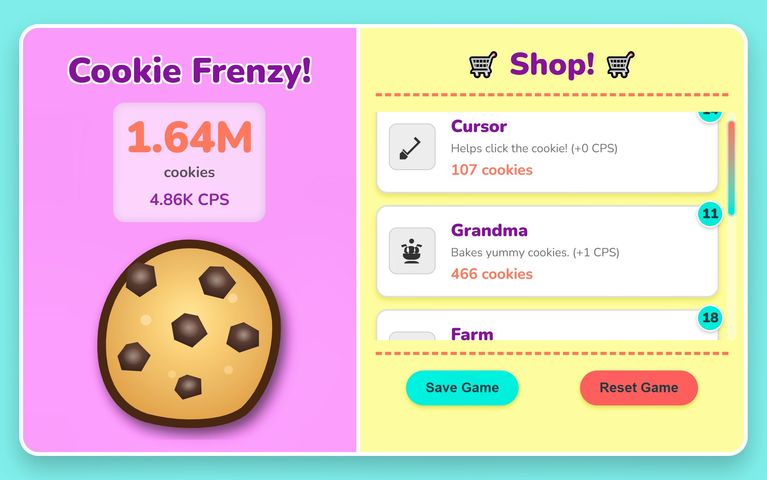 Cookie Clicker Frenzy Edition