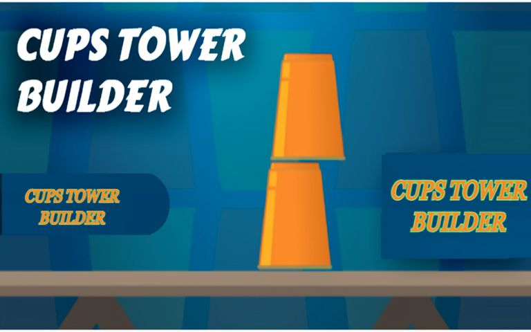Cups Tower Builder