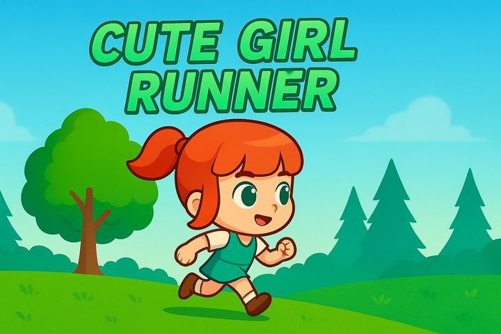Cute Girl Runner