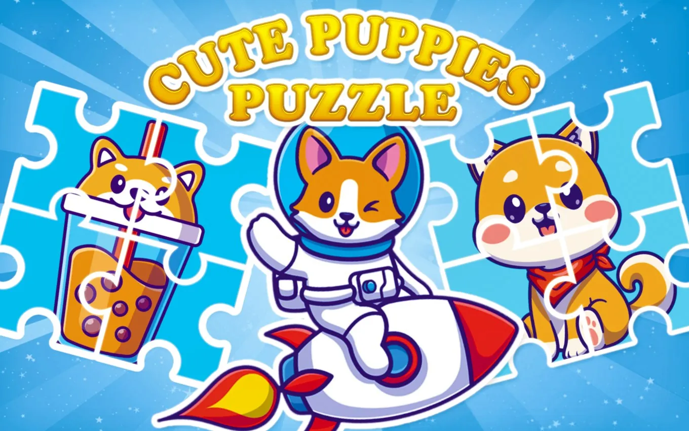 Cute Puppies Puzzle