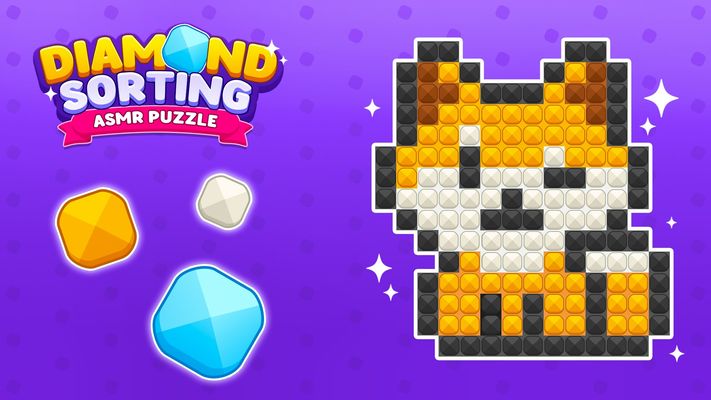 Diamond Sorting ASMR Puzzle