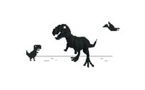 Dino T-Rex 3D Koşusu