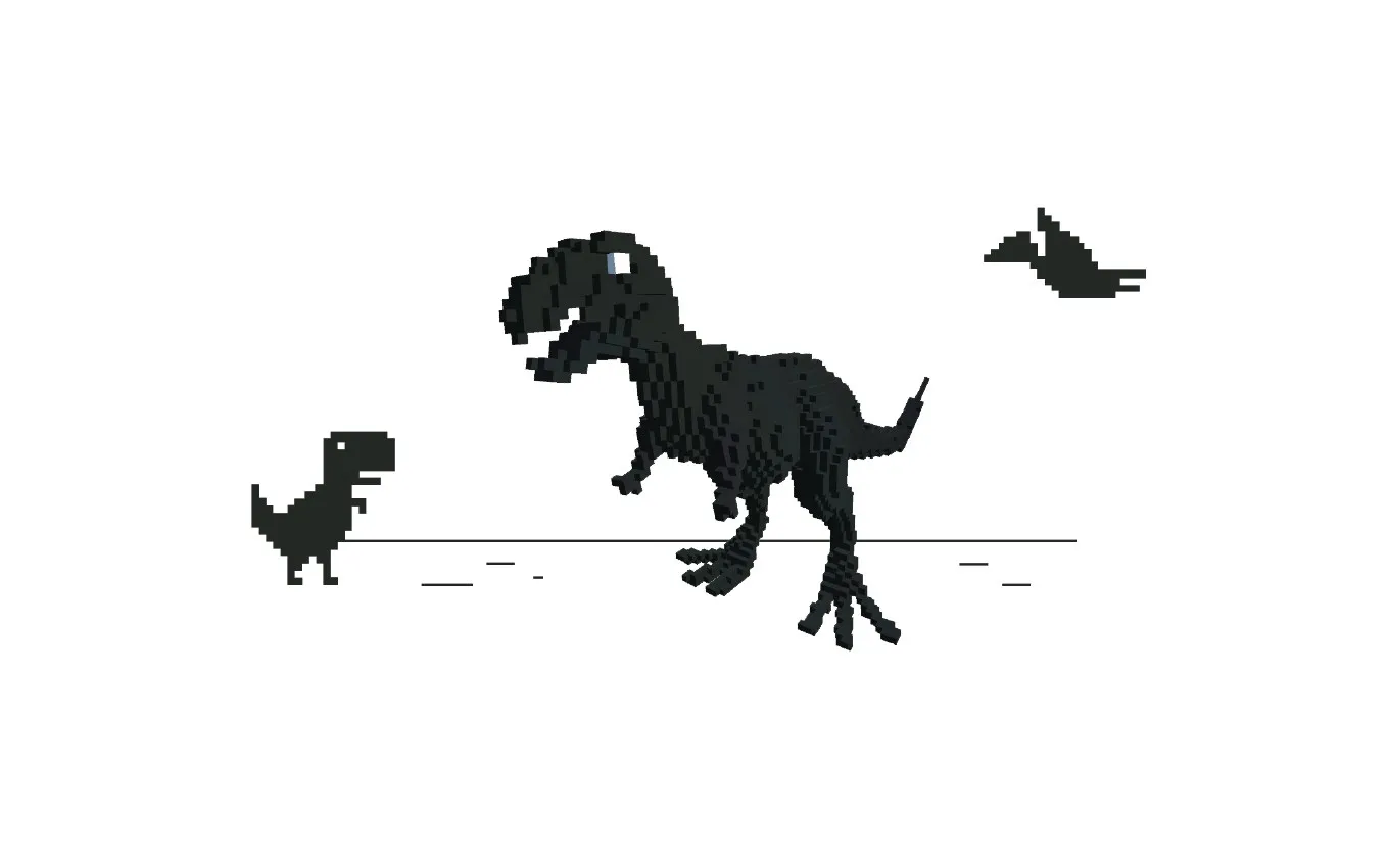 Dino T-Rex 3D Run