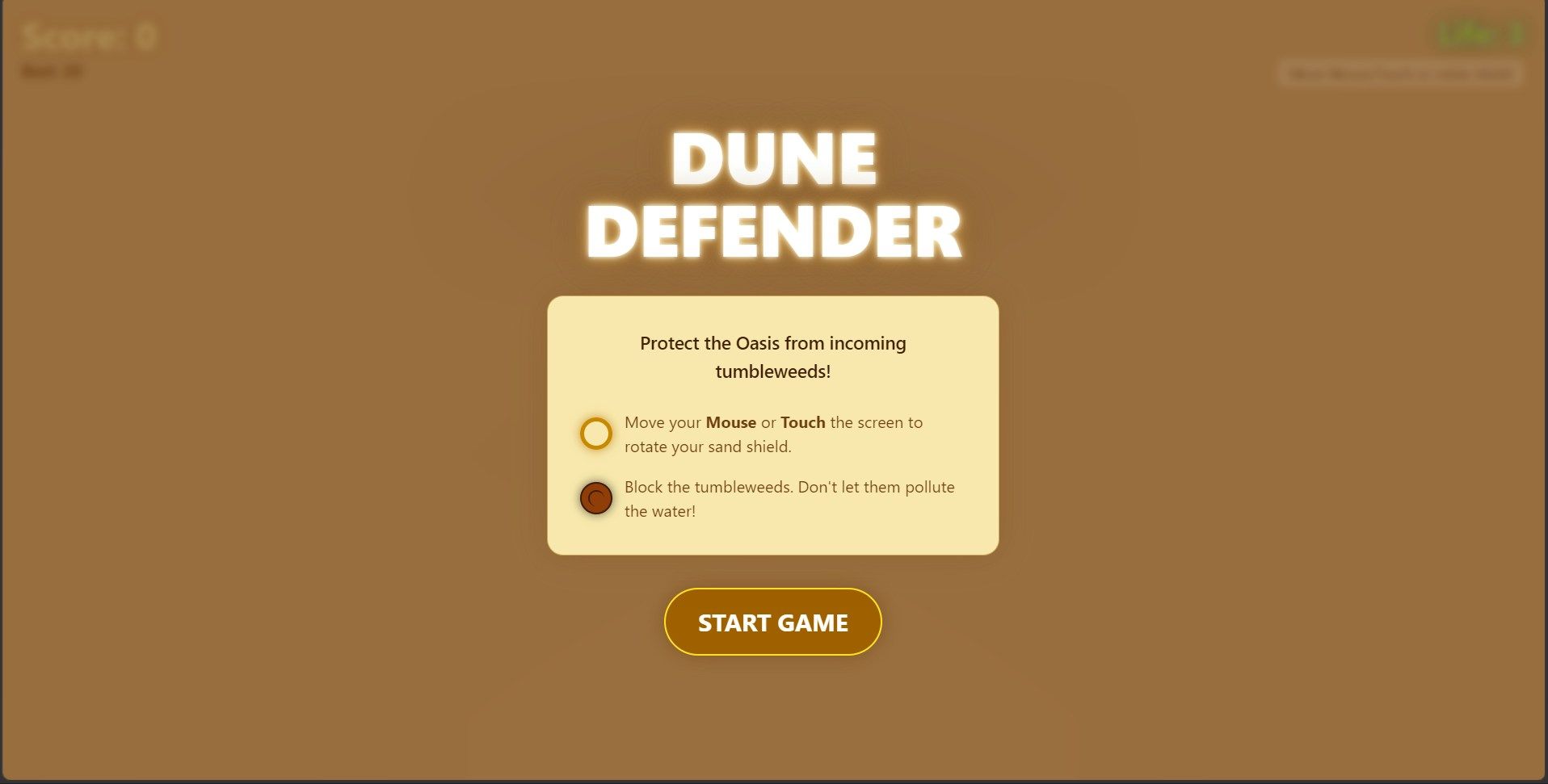 Dune Defender