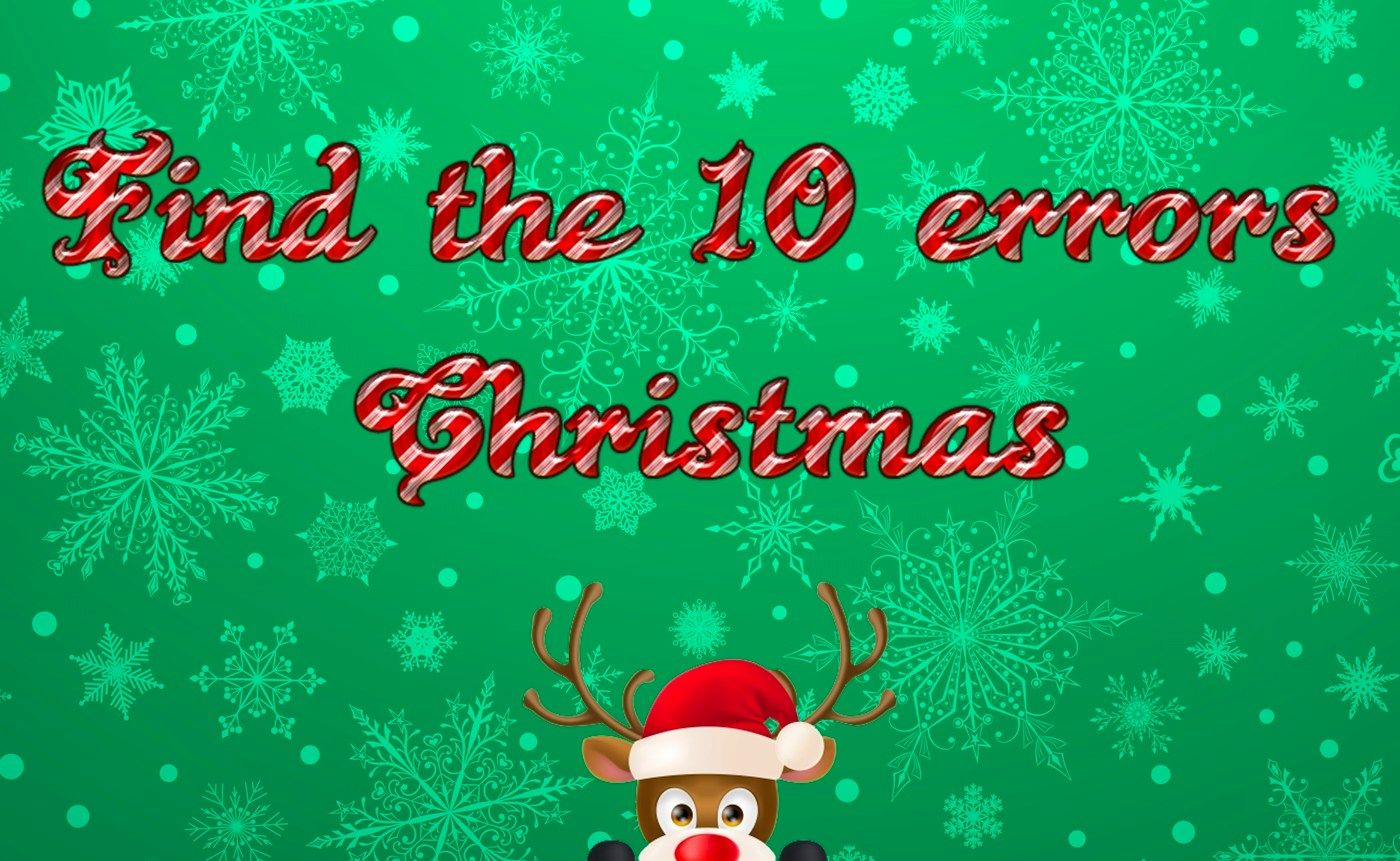 10 Hata Bul - CHRISTMAS