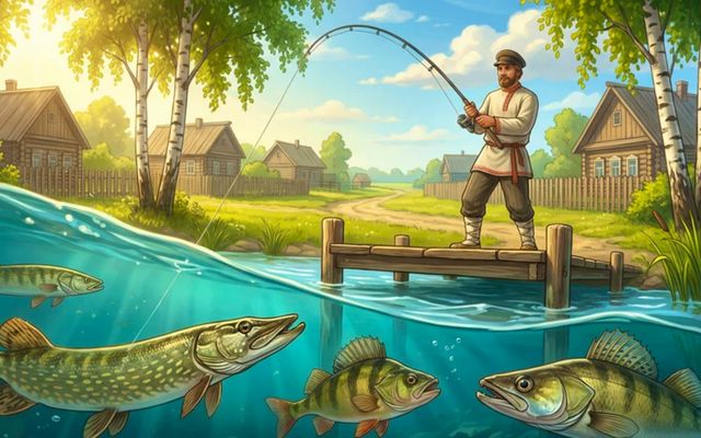 Fishing the Russian Way