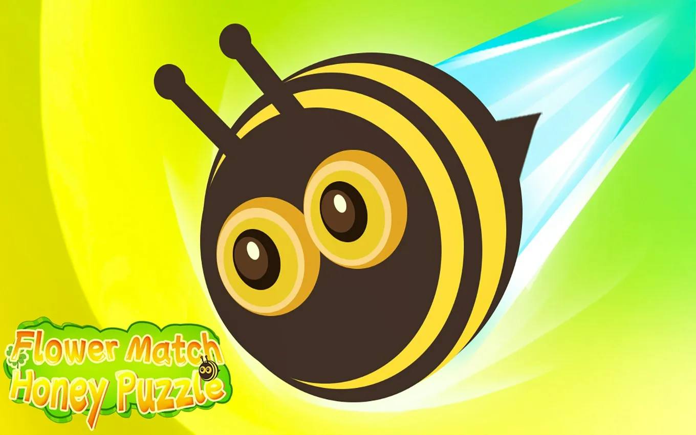 Flower Match Honey Puzzle