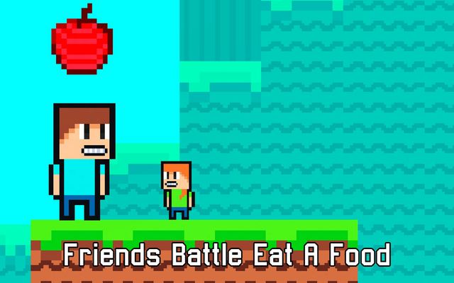 Friends Battle: Yiyecek Yeme
