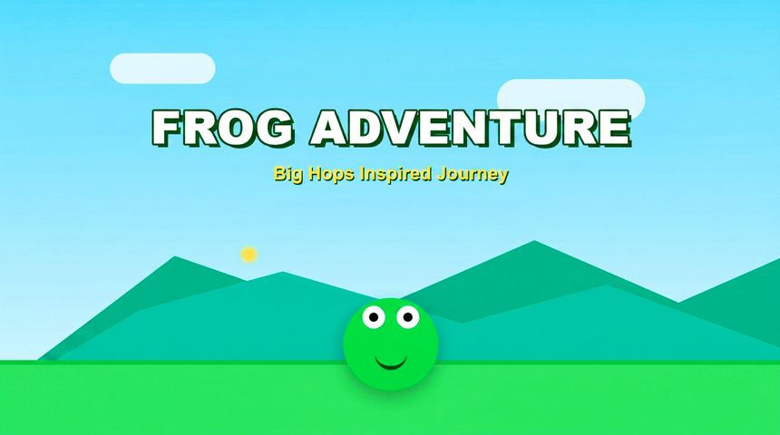 Frog Adventure Big Hops Inspired Journey